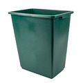 Hapco-Elmar 28 qt Rectangular Trash Can, Green R4030GRN